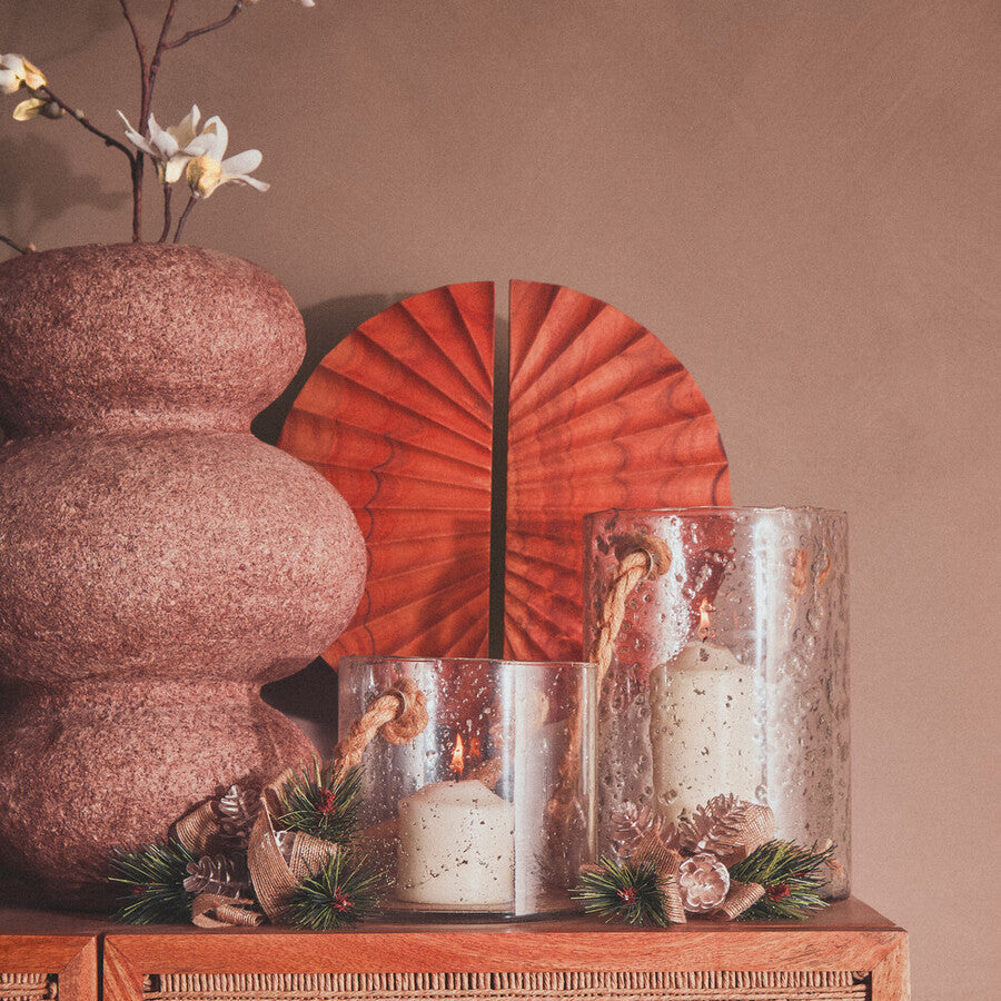Natural Rope Small Lantern | Kuta