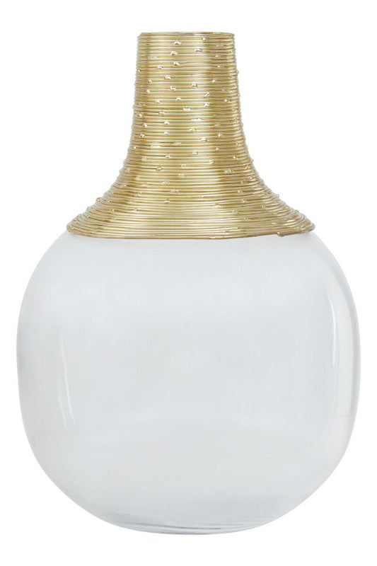 Glynn Glass And Gold Small Vase