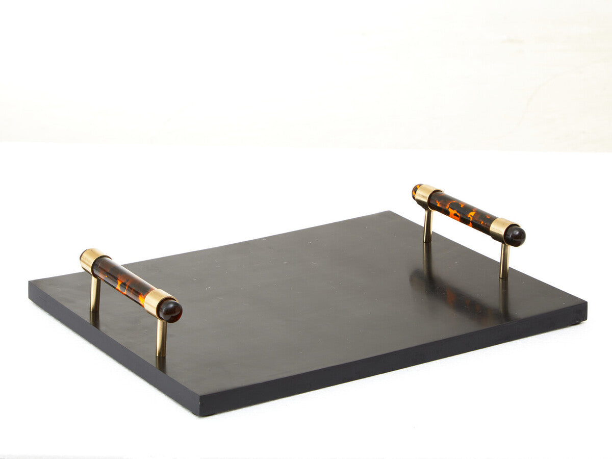 Roma Rectangular Tortoise Shell Tray