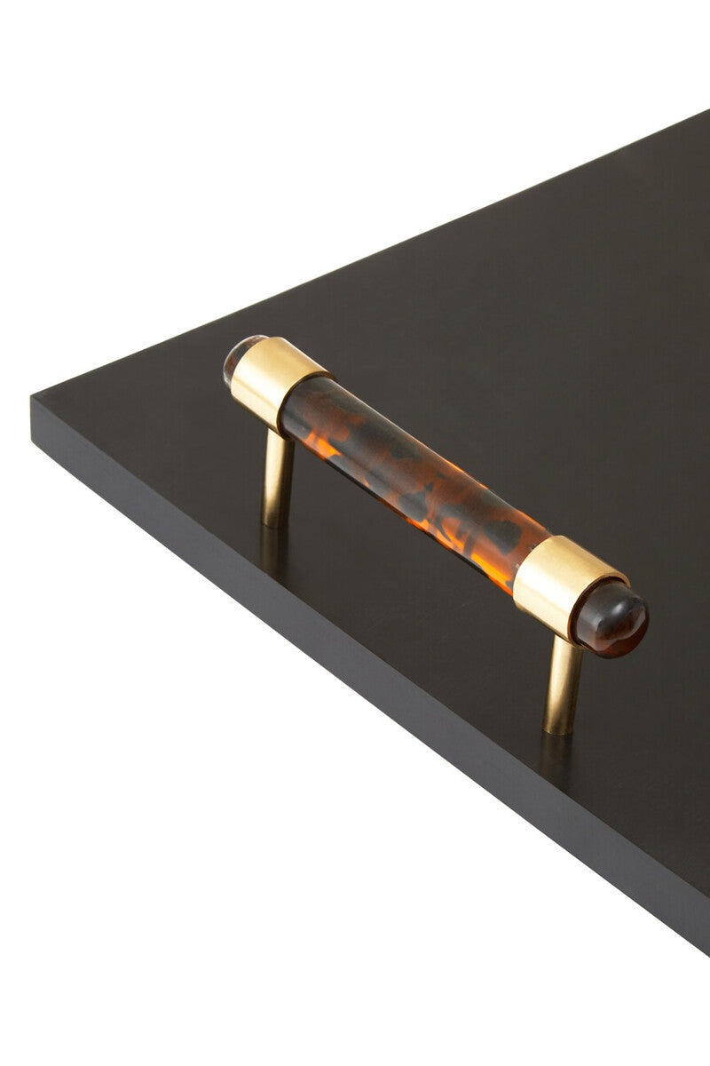 Roma Rectangular Tortoise Shell Tray