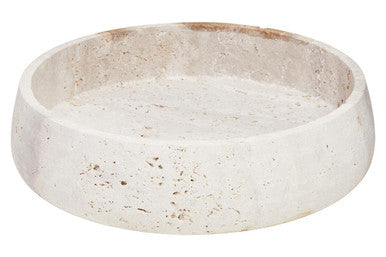 Tibor Travertine Bowl