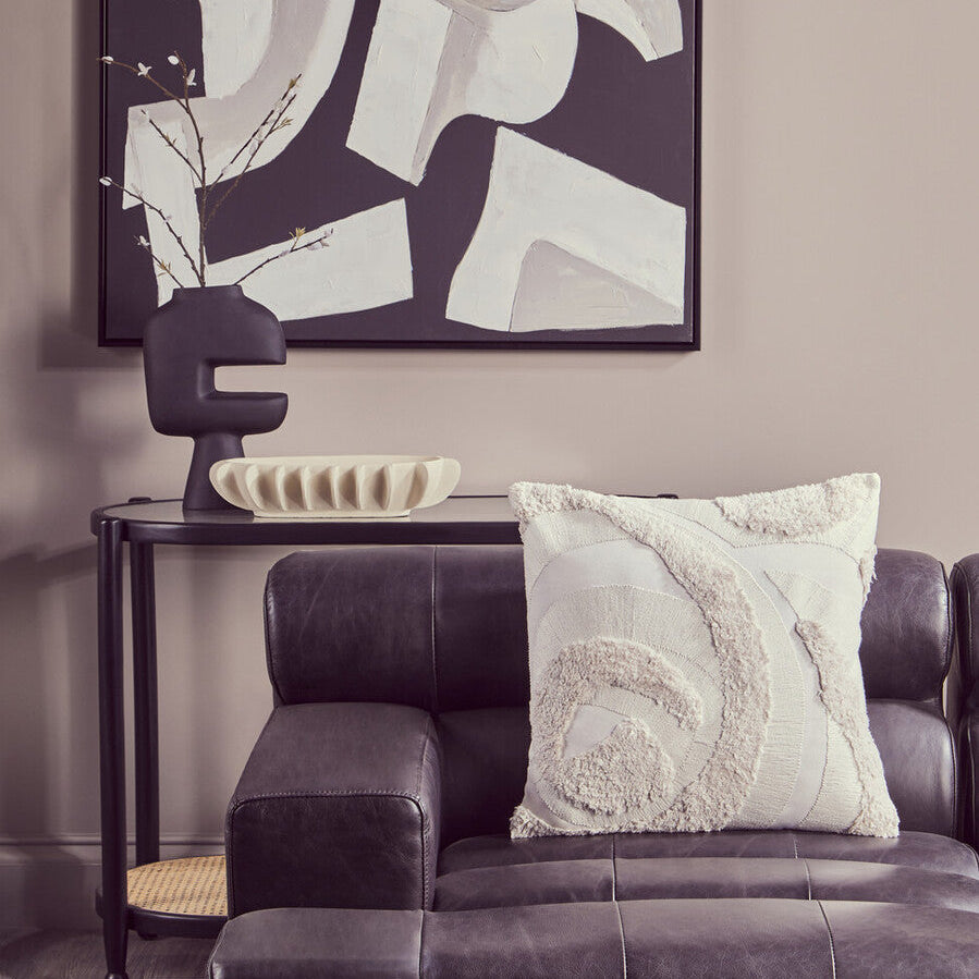 Hapax Abstract Large Black Vase