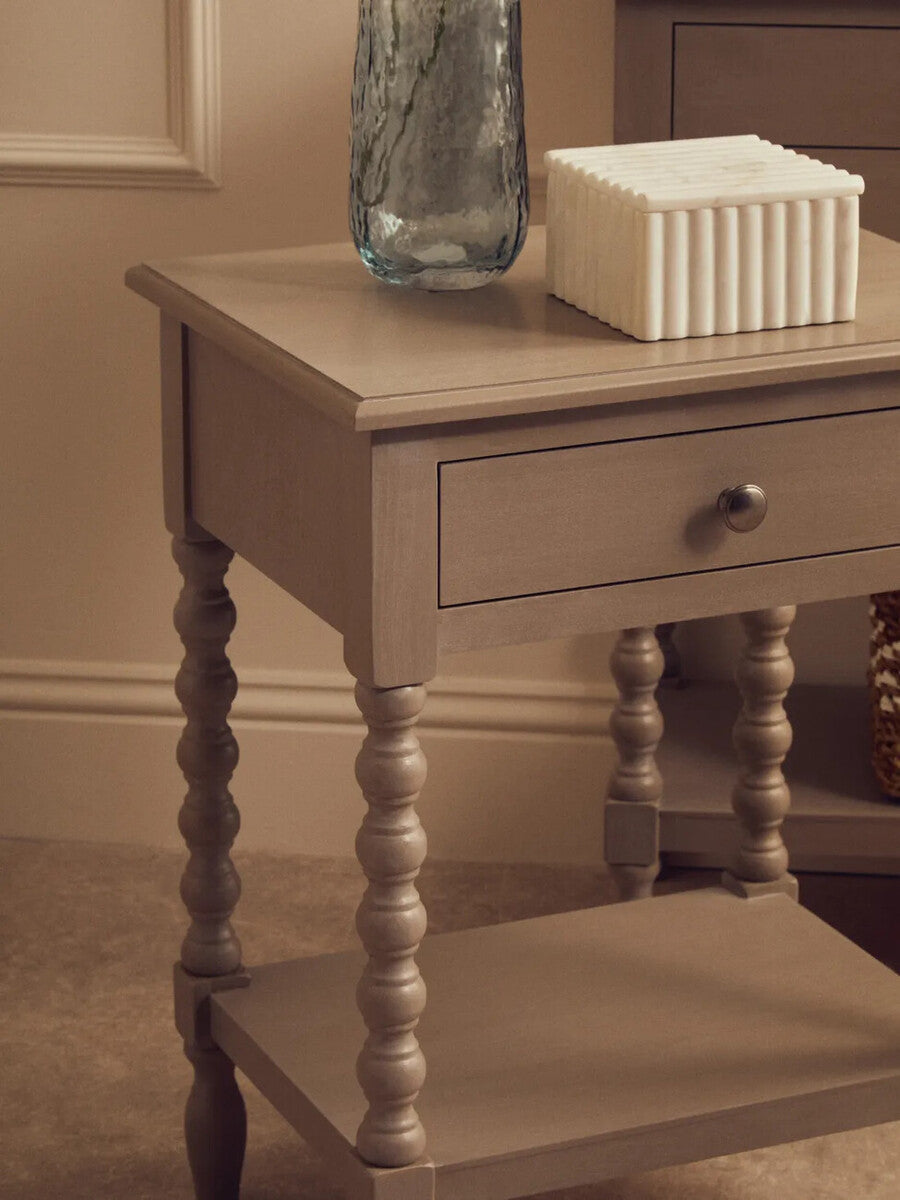 Savio Square White Fluted Marble Box
