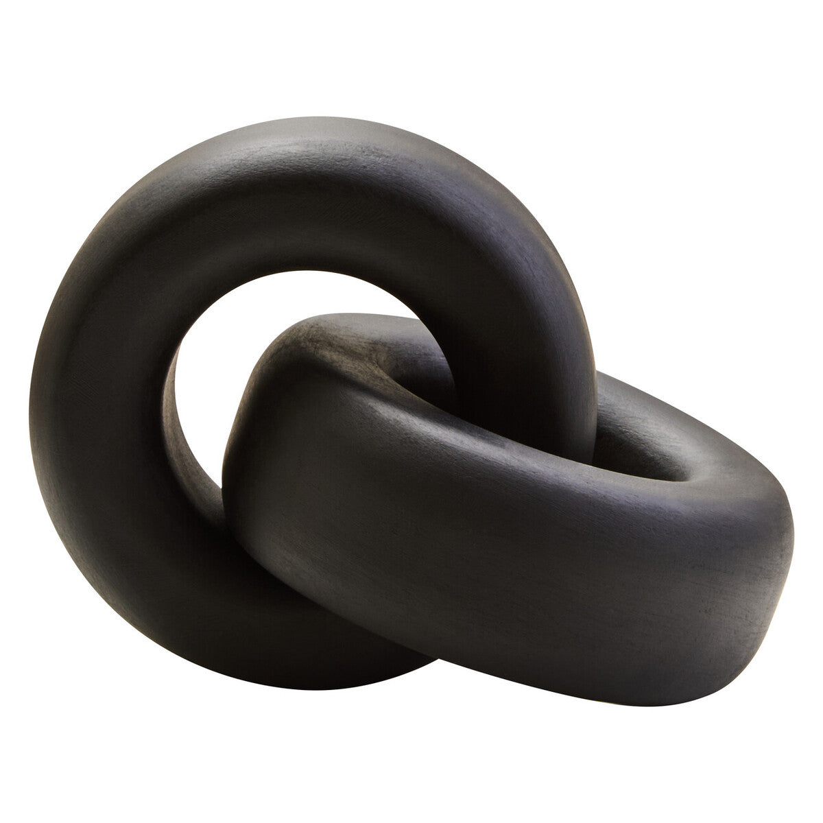 Black Wood Large Knot Decor | Cato