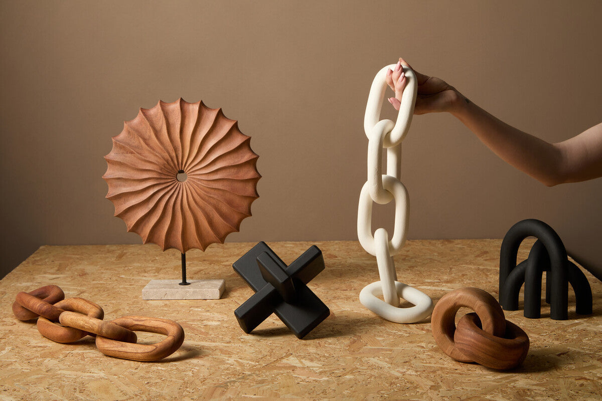 Cato Natural Wood Large Knot Decor
