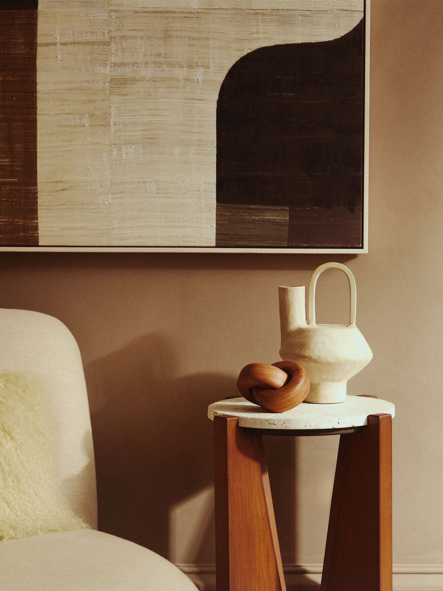 Cato Natural Wood Large Knot Decor