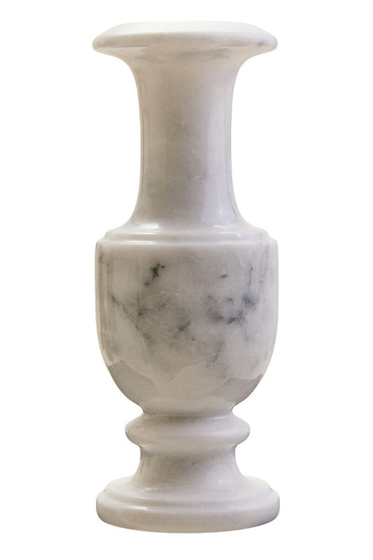 Zoro White Marble Vase