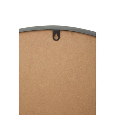 Genova Large Black And White Led Wall Clock