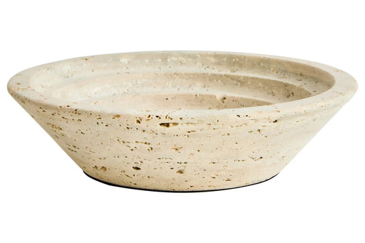 Tibor Travertine Bowl