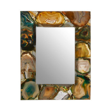 Bowerbird Large Green Agate 5In X 7In Photo Frame