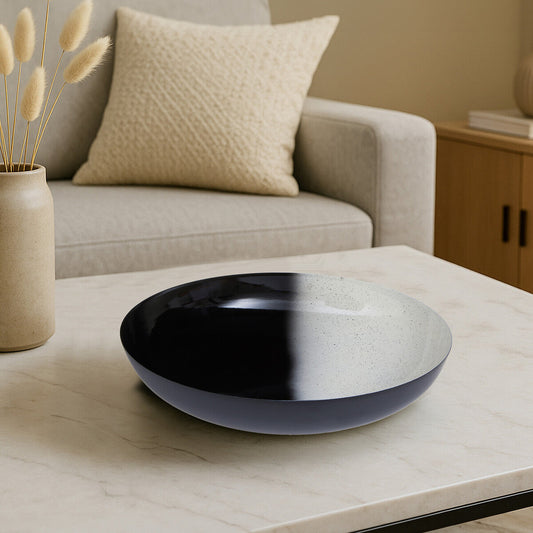 Ramus Black And White Ombre Bowl