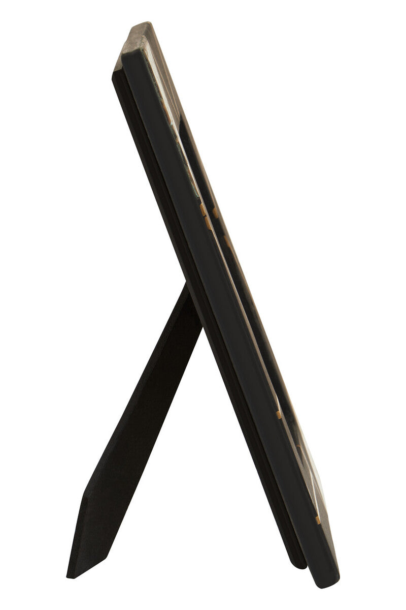 Oriana 4In X 6In Mother of Pearl and Gold Inlay Small Photo Frame