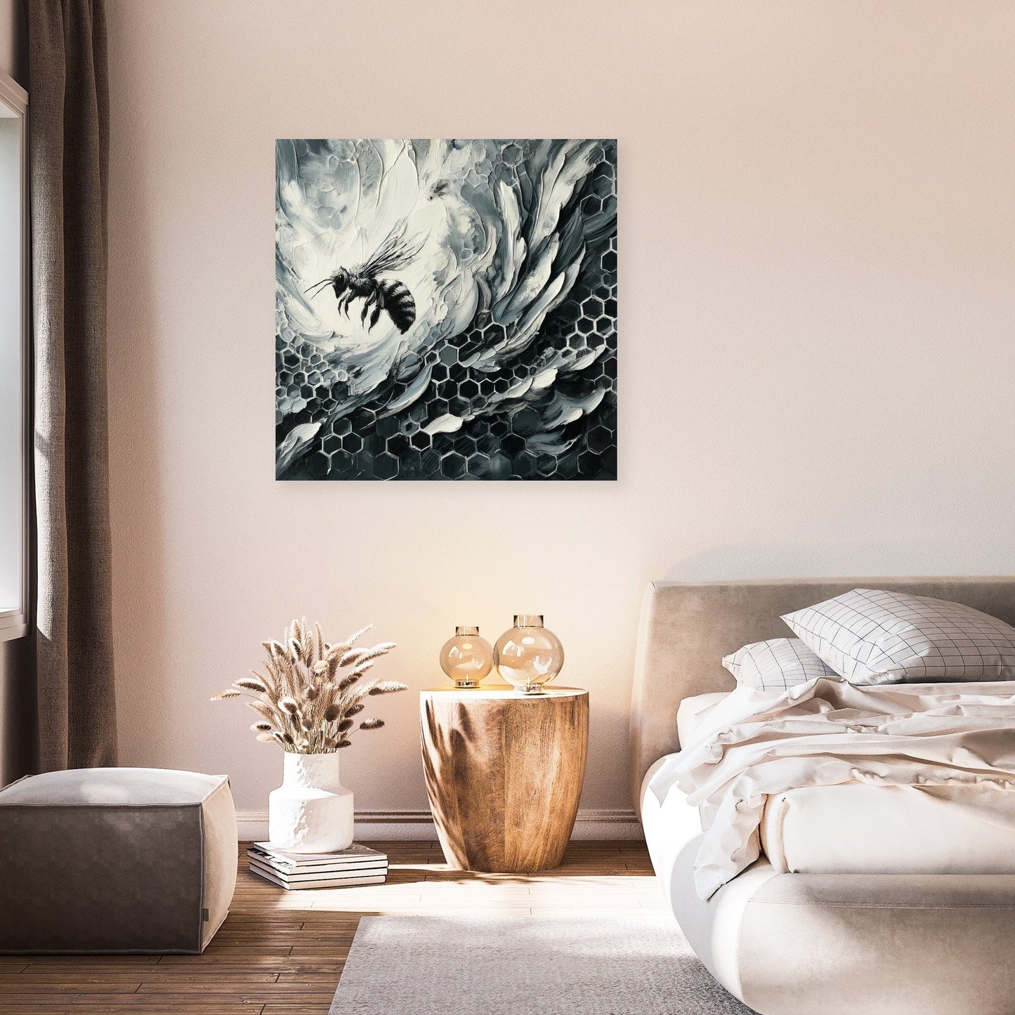 Essence of Hive Bee Canvas