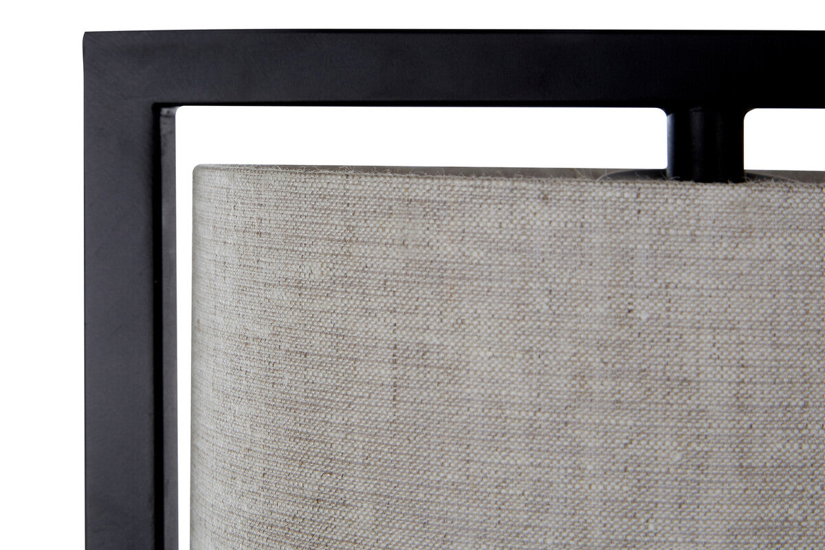 Lara Metal Table Lamp With Grey Shade