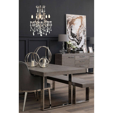 Kensington Townhouse 5 Bulbs Chandelier