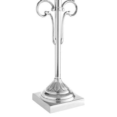 Antique Silver Lamp Base | Aviary