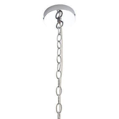 Medium Chrome Pendant Light | Lexington
