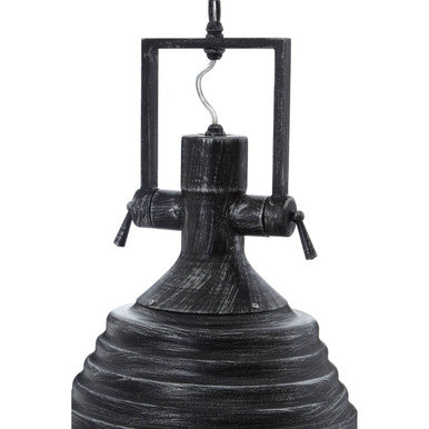 Black and Silver Pendant Light | Lexington