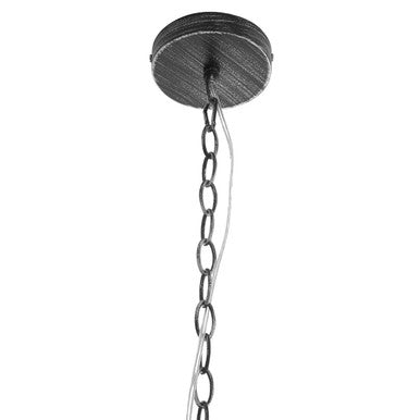 Black and Silver Pendant Light | Lexington