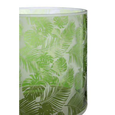 Medium Hurricane Candle Holder | Botanical