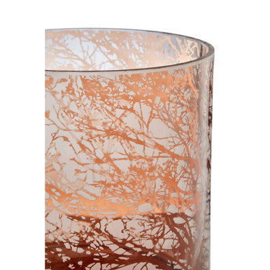 Large Glass Hurricane Candle Holder | Branch