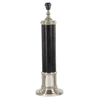 Black Leather Table Lamp | Canon