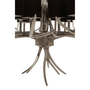 12 Shade Large Antler Chandelier