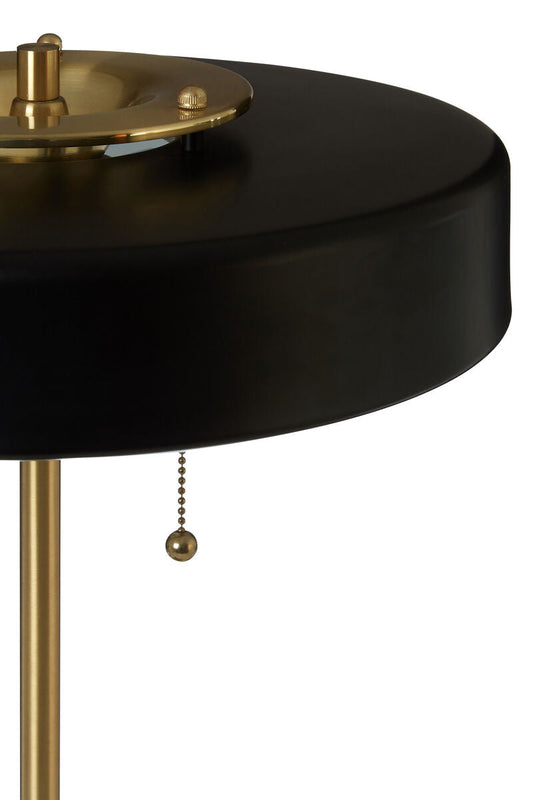 Rogano Black and Gold Table Lamp