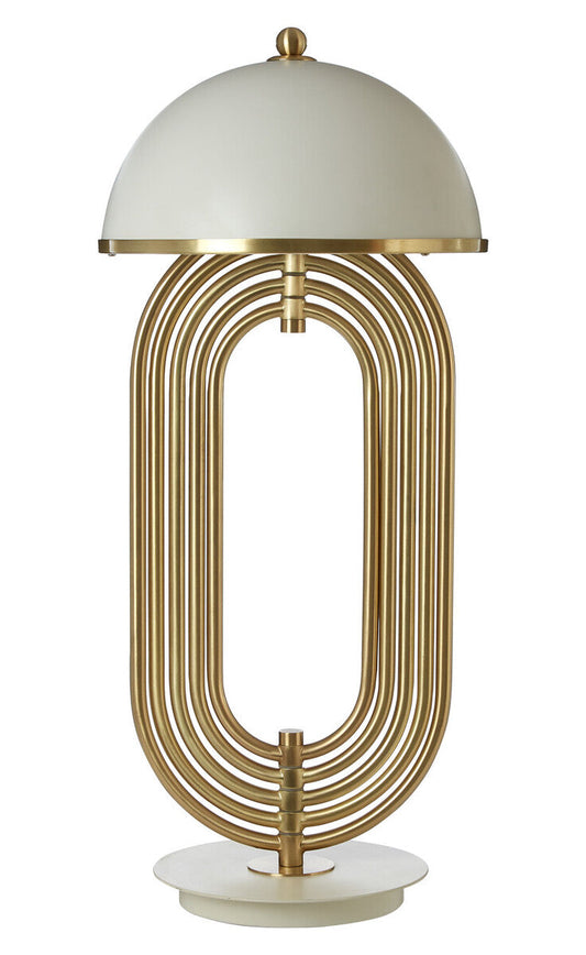 Metropolis Table Lamp with White shade