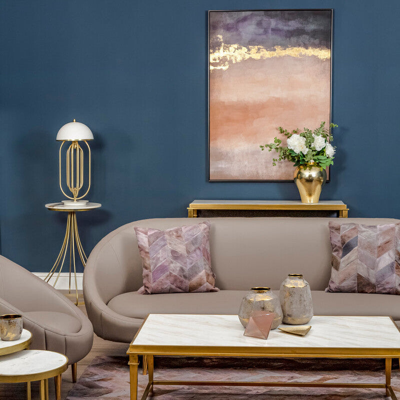 Metropolis Table Lamp with White shade