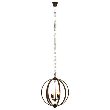 Black Metallic Pendant Light | Censer