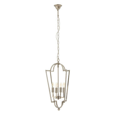 Nickel Plated Tapered Chandelier | Venice