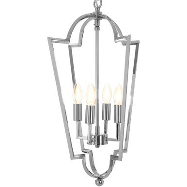 Nickel Plated Tapered Chandelier | Venice