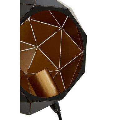 Black Finish Table Lamp | Mateo