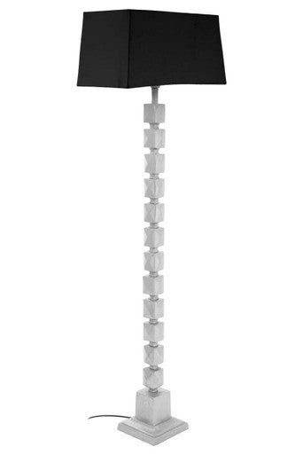 Macey Large Faceted Floor Lamp