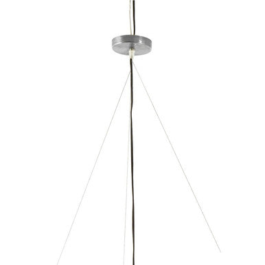 Hestina Cream Leather Ceiling Light