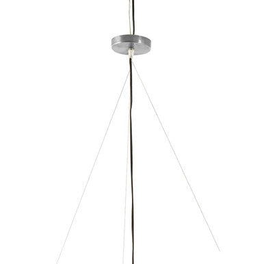 Hestina Cream Leather Ceiling Light