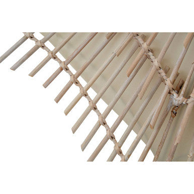 Small Woven Rattan Wall Light | Hestina