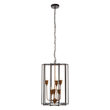 Allas 6 Bulb Pendant Lamp