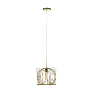 Aselo Gold Finish Pendant Light