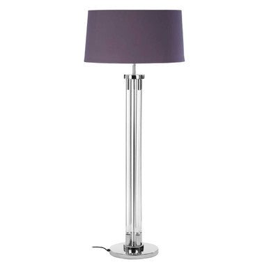 Tall Acrylic and Tubular Base Floor Lamp | Skye