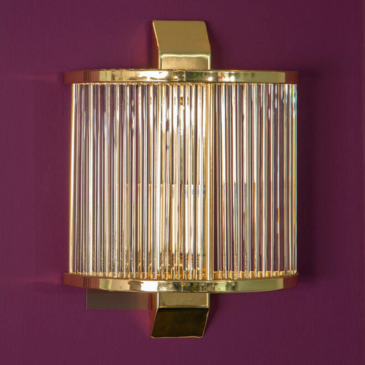 Salasco Wall Light With Gold Finish