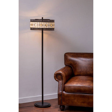 Waldorf Diamond Deco Floor Lamp
