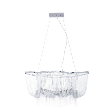 6 Light Chrome Pendant Light | Lerici