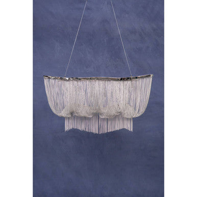 6 Light Chrome Pendant Light | Lerici