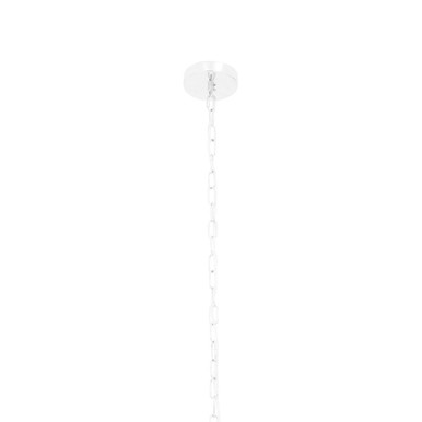 6 Light Hexagonal Chrome Pendant Light | Lerici