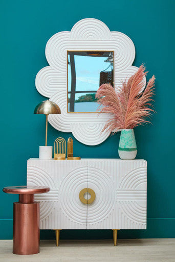 Murdoch Table Lamp with White Marble Base