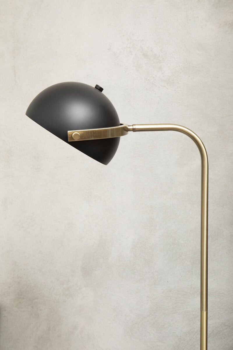 Murdoch Floor Lamp With Black Shade