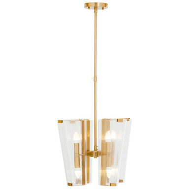 Antique Brass Finish Pendant Light | Celeste