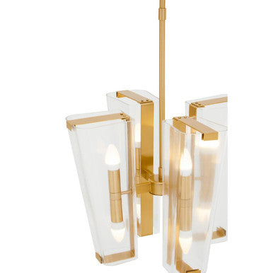 Antique Brass Finish Pendant Light | Celeste